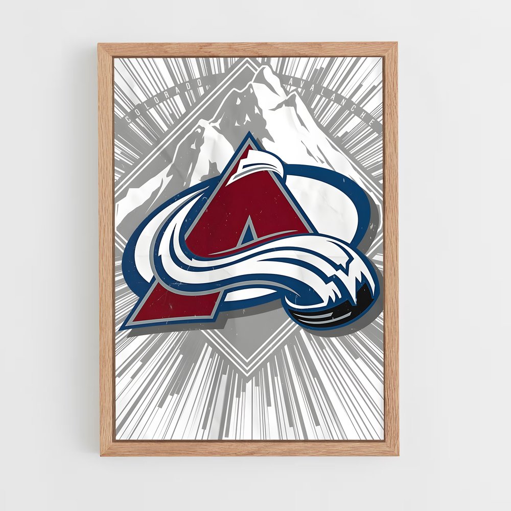 Poster Avalanche Spirit – affiche Hockey sur glace (vue 4)